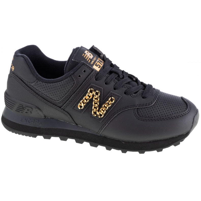 Chaussures New Balance W WL574HNQ le noir d'or