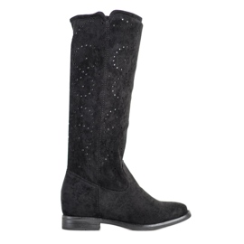 Seastar Bottes ajourées noir