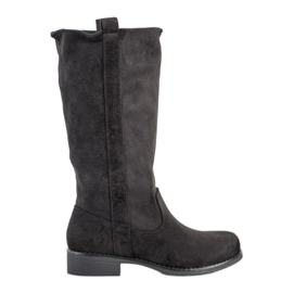 Seastar Bottes en daim à enfiler le noir