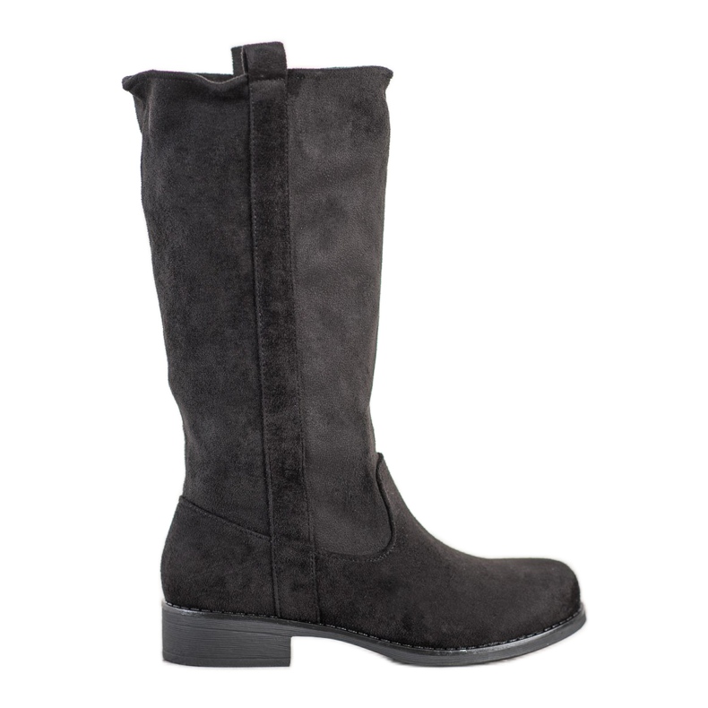 Seastar Bottes en daim à enfiler le noir