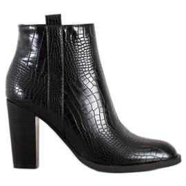 Seastar Bottes en éco-cuir noir