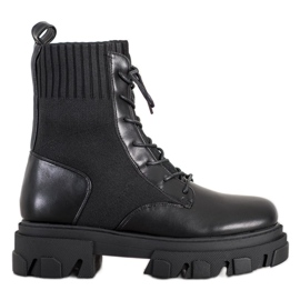 Seastar Travailleurs à la mode sur la plate-forme noir