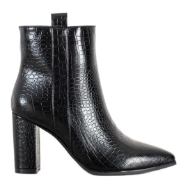 Seastar Bottes élégantes avec un motif le noir