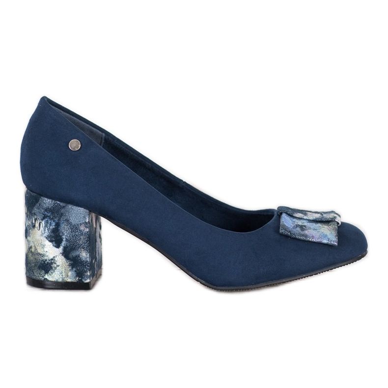 Filippo Escarpins confortables sur un pilier bleu marin bleu