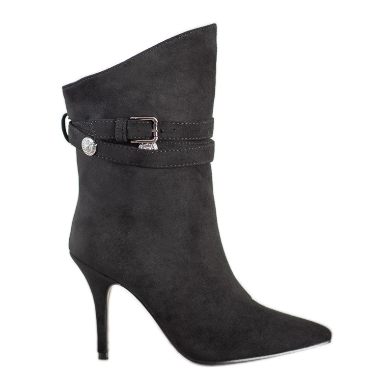 Seastar Bottes sur un talon haut le noir