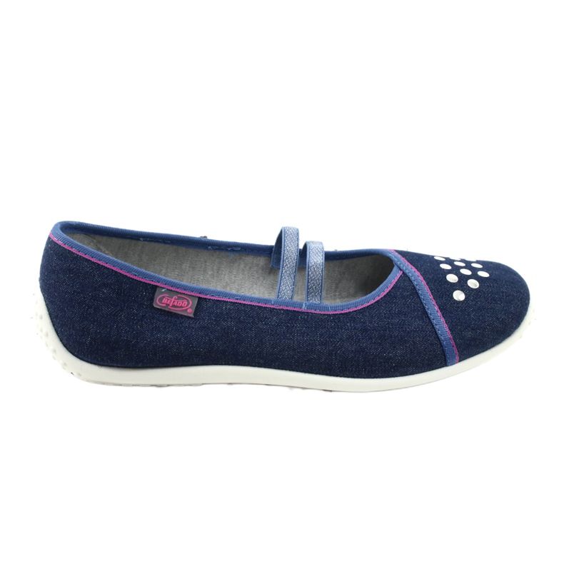 Chaussures pour jeunes Befado 345Q164 bleu marin