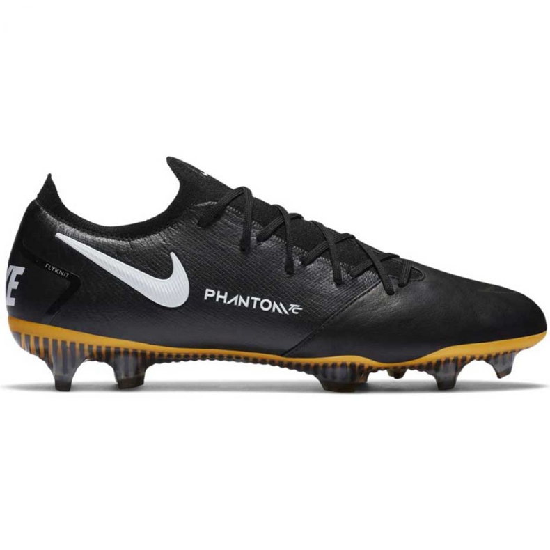 Nike Phantom Gt Tc Elite M Fg CK8444 017 chaussures de football le noir le noir
