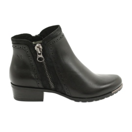 Bottes Caprice pour femme peigne noir 25403-25 922