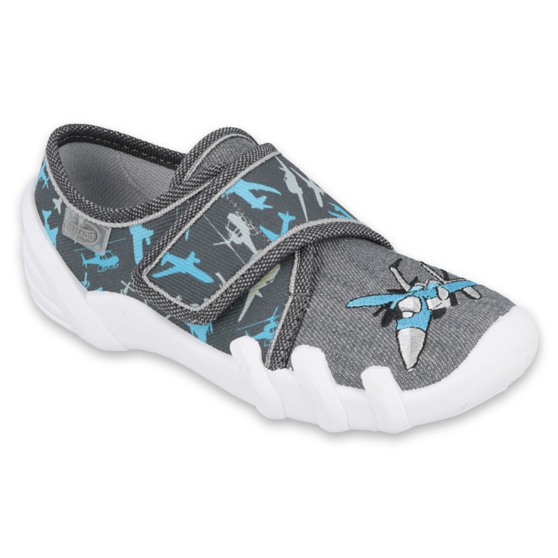 Chaussures enfant Befado 273X305 bleu gris