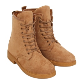 Camel E2002 Bottines à lacets Camel brun