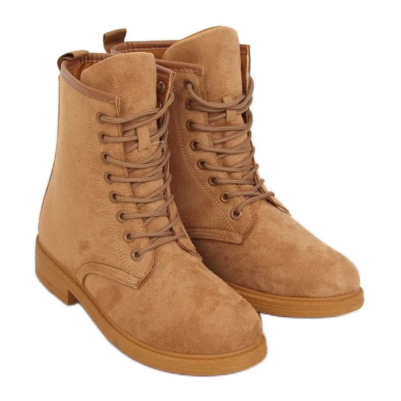 Camel E2002 Bottines à lacets Camel brun