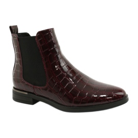 Bottes Jodhpur bottes Sur Zipper Filippo DBT1568 / 20 BG rouge