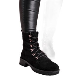 Bottes de travail noires Livy pour femmes