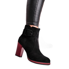 Bottes Pour Femmes À Talons Hauts Sergio Leone Noir BT533