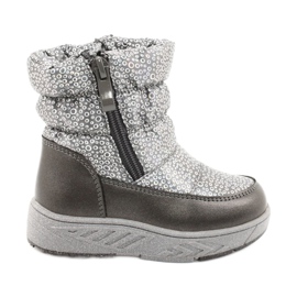 Evento Miss holo bottes d'hiver argent gris