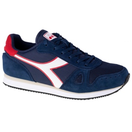 Chaussures Diadora Simple Run M 101-173745-01-C8815 noir bleu marine
