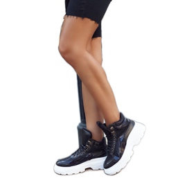 PS1 Chaussures de sport pour femmes Warmed Black Davan noir