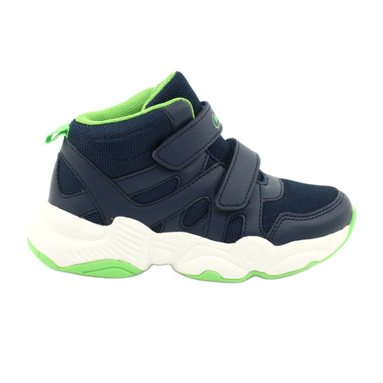 Chaussures enfant Befado 516X049 bleu marin vert