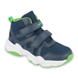 Chaussures pour enfants Befado 516Y049 bleu marine vert