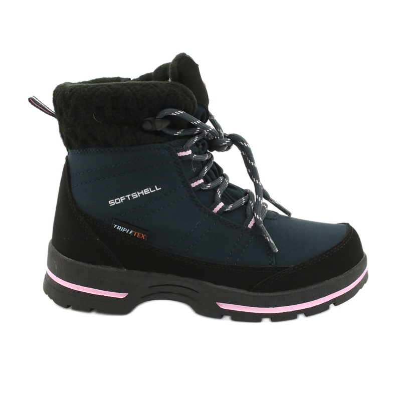 American Club Bottes Softhell avec membrane SN03 / 20 le noir bleu marin rose