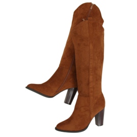 Bottes classiques sur le post camel UK07P Camel brun