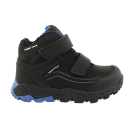 American Club Boots softshell à membrane le noir bleu