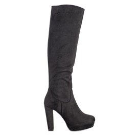 Sergio Leone Bottes sur la plate-forme noir