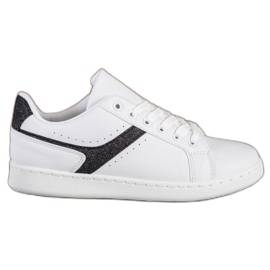 SHELOVET Chaussures de sport à la mode blanc