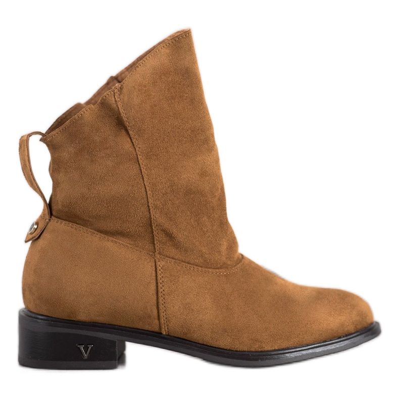 Bottines à enfiler VINCEZA brun Bottines à enfiler VINCEZA brun