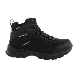 American Club Bottes de trekking américaines Softshell à membrane noir