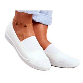 LU BOO Sneakers Slip On Slip-on Sneakers Blanc Justy