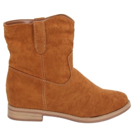 Camel NC952 Bottes à talons cachés Camel brun multicolore