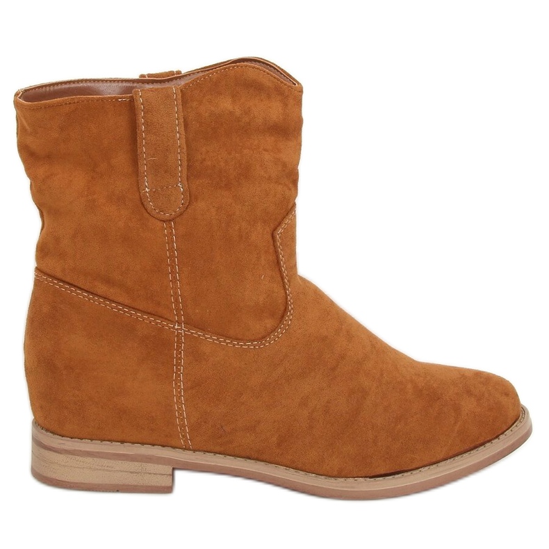 Camel NC952 Bottes à talons cachés Camel brun multicolore