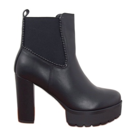 Noir RB25 Bottines compensées noires