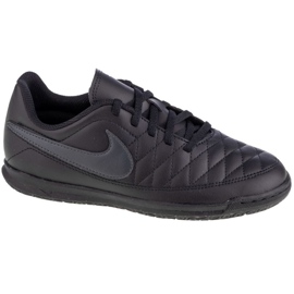 Chaussure Nike Majestry Ic Jr AQ7895-001 blanche le noir Chaussure Nike Majestry Ic Jr AQ7895-001 blanche le noir