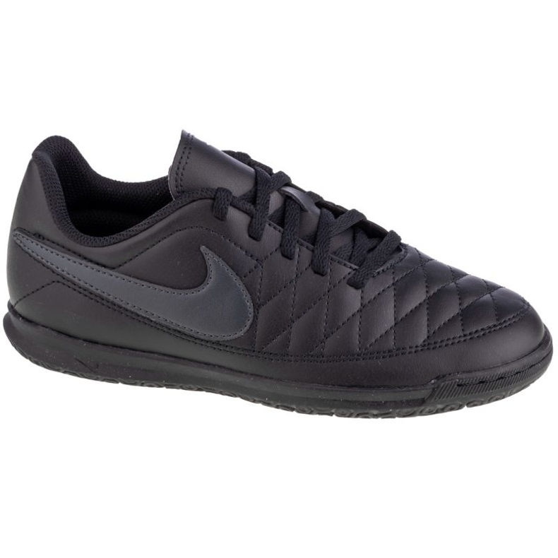 Chaussure Nike Majestry Ic Jr AQ7895-001 blanche le noir