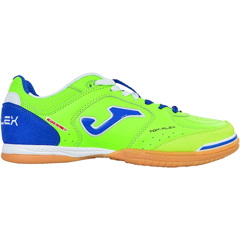 Chaussures de foot Joma Top Flex 515 Sala multicolore vert Chaussures de foot Joma Top Flex 515 Sala multicolore vert