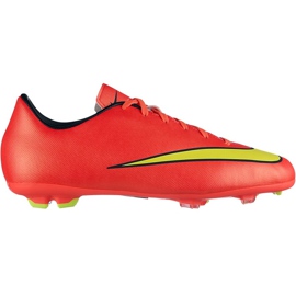 Nike Mercurial Victory V Fg Jr 651634 690 chaussures de football rouge