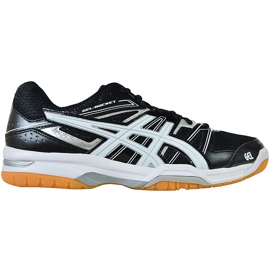 Asics Gel Rocket 7 B405N 9001 chaussures de volley-ball pour hommes noir noir