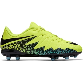 Nike Hypervenom Phelon Ii Fg Jr 744943 703 chaussures de football jaune