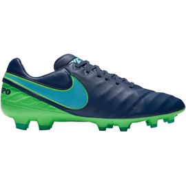 Nike Tiempo Legacy Ii Fg 819218 443 chaussures de football bleu marin