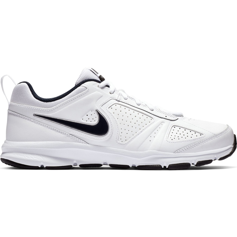 Chaussures pour hommes Nike T Lite Xi blanches et noires 616544 101 le noir