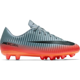 Nike Mercurial Victory 6 CR7 Ag Pro Jr 878643 001 chaussures de football gris