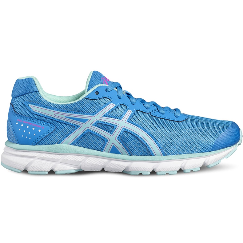 Asics Gel Impression 9 T6F6N-4367 chaussures de course pour femmes bleu vert