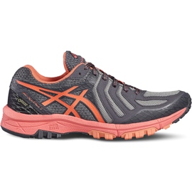 Chaussures running femme Asics Gl Fuji Attack 5GTX T681N-9520 gris