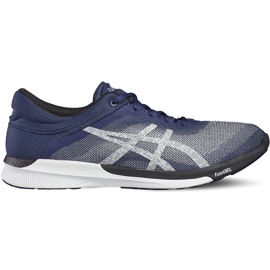 Chaussures de course pour hommes Asics Fuze X Rush T718N-4993 bleu marine