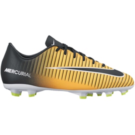 Nike Mercurial Victory Vi Fg Jr 831945 801 chaussures de football orange