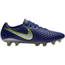 Nike Magista Opus Ii Fg 843813 409 chaussures de football bleu marine