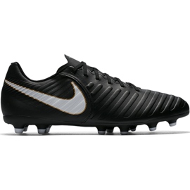 Nike Tiempo Rio Iv Fg 897759 002 chaussures de football multicolore noir