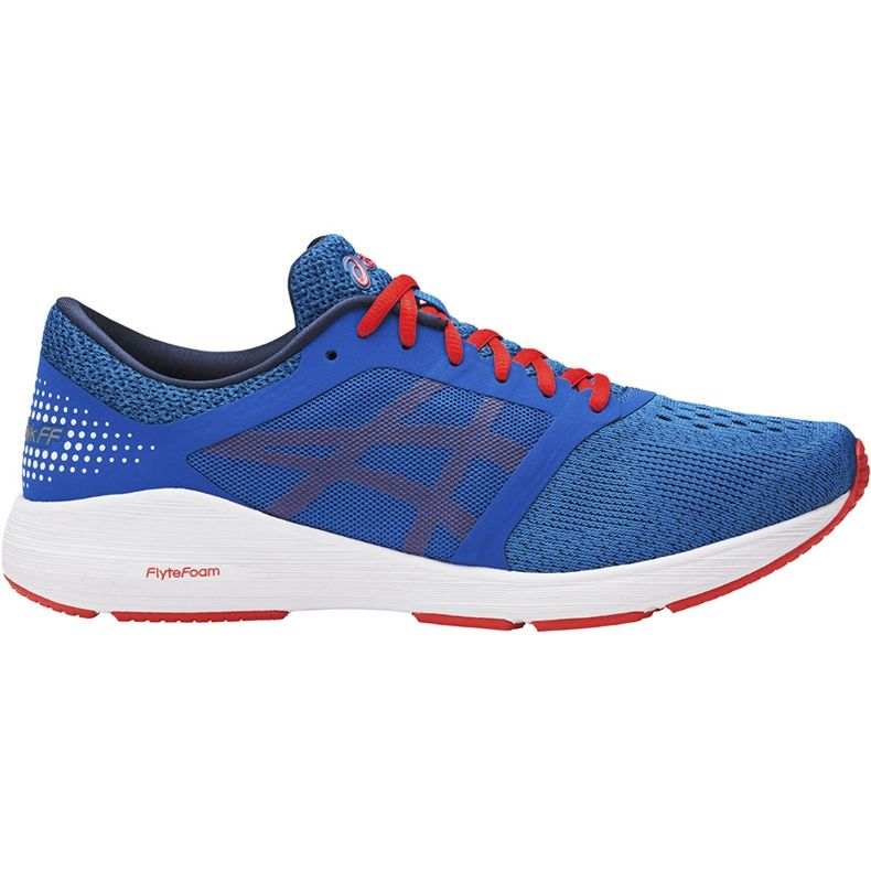 Asics Roadhawk Ff T7D2N 4206 chaussures de course pour hommes bleu